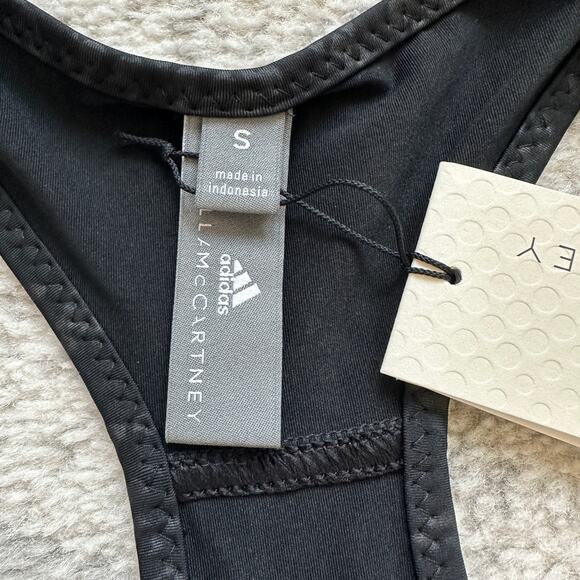 NWT  Adidas x Stella McCartney Bodysuit All-In-One Black Snake Print S - Picture 8 of 13